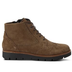 FLEXUS RIMIONDA Taupe Suede WOMEN BOOTS Size 38 (7.5-8)